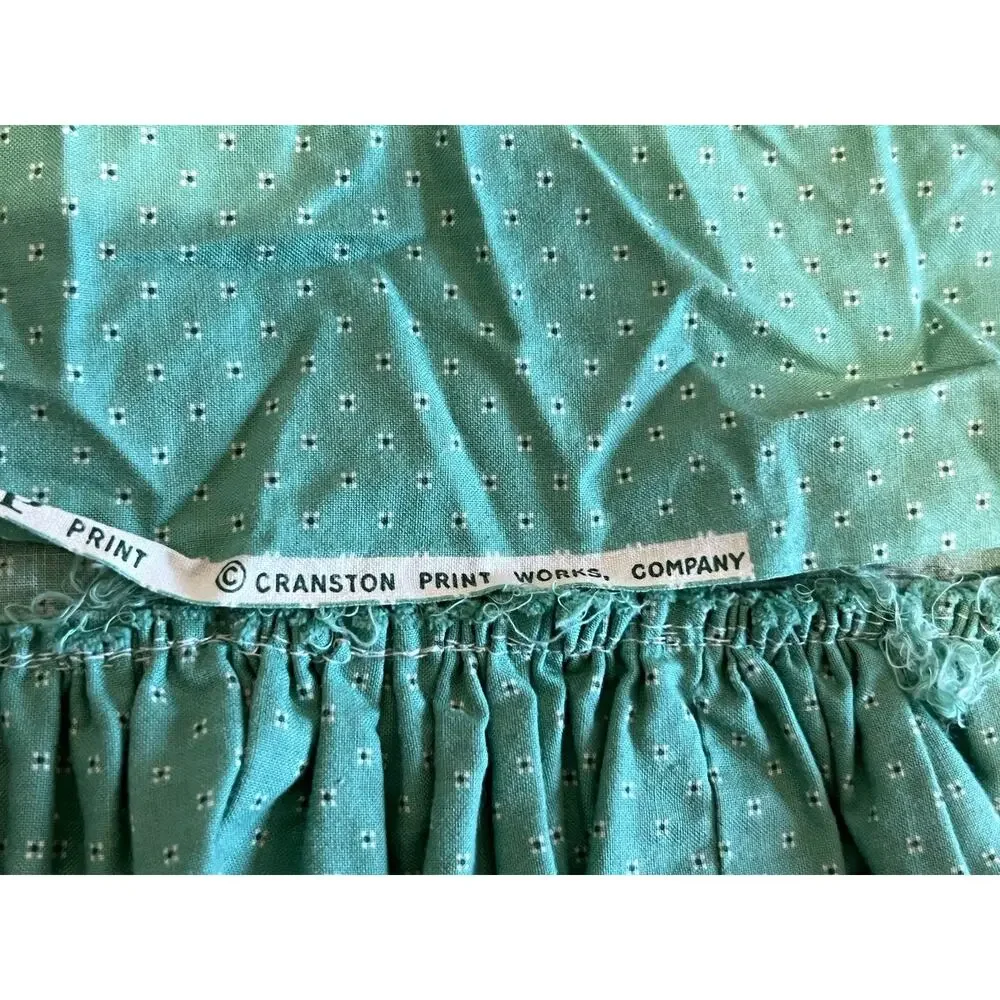 Pair Vintage Cottagecore Custom Quilt Ruffle Throw Pillow Cover 22